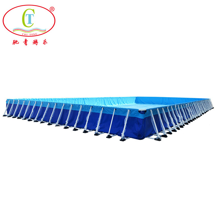 High quality hot-sale metal tube frame mobile swimming pool