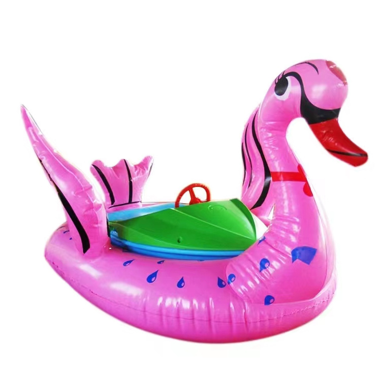 Water pool Battery electric motorized inflatable kids bumper boat for sale