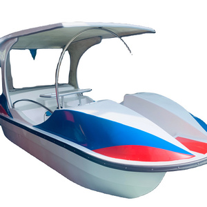 Factory 4 person pedal boat water pedalo boat for amusement park