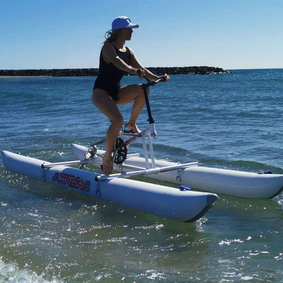 Floating water bike 2025