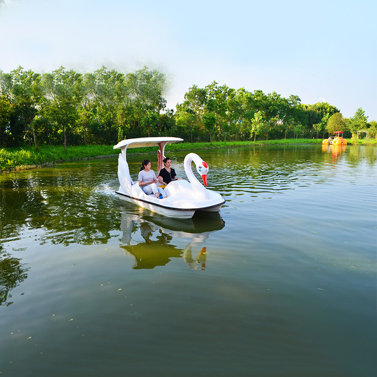 Cheap 2 seats 4 seats Swan pedal boat