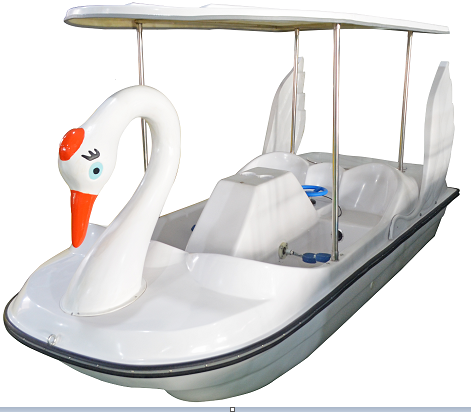 2 or 4 Person Outdoor  Paddle Boat Water Pedal Boat for kids and adults swan boat  Water amusement park fiberglass