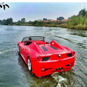 Modern Floating Jet Car Boat Watersports Jet Ski Car Boat