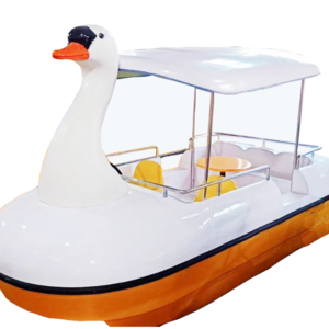 2 or 4 Person Outdoor  Paddle Boat Water Pedal Boat for kids and adults swan boat  Water amusement park fiberglass