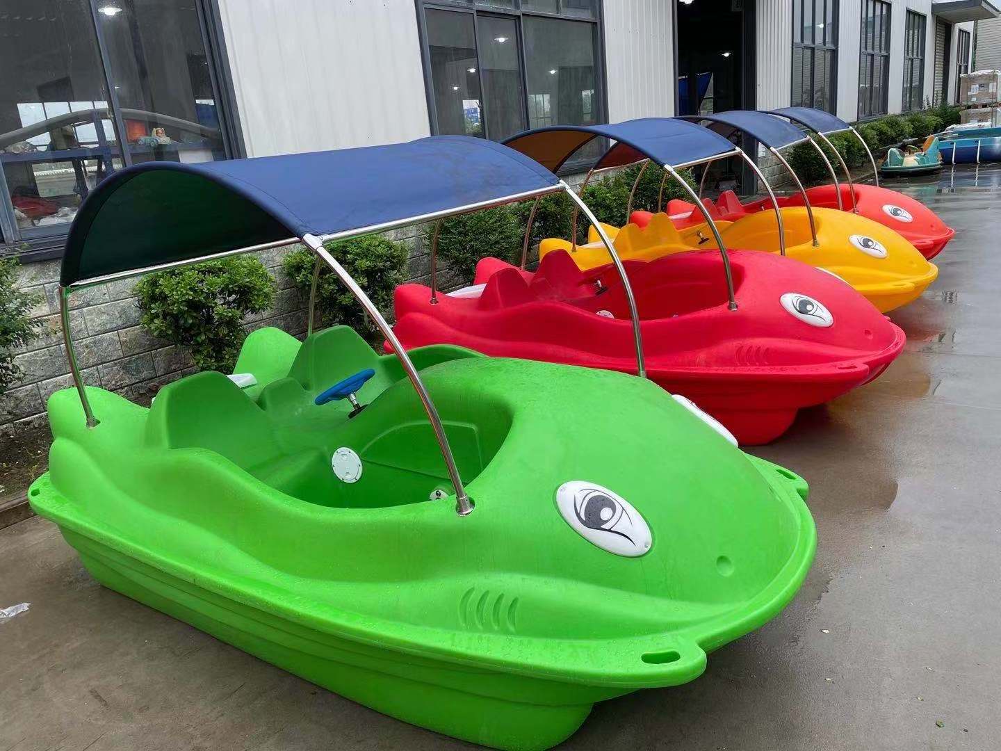 2 person and 4 person Electric Pedal boat