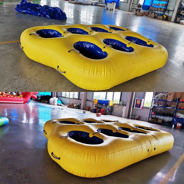 inflatable dragon boat Giant banana boat Dragon design towable inflatable boat