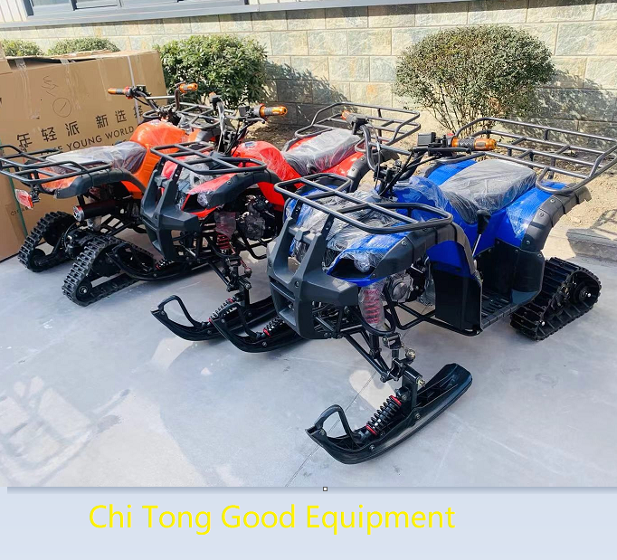 2023 new high quality 300cc snowmobile  motor snow scooter snow scooter sledge snow mobile scooter