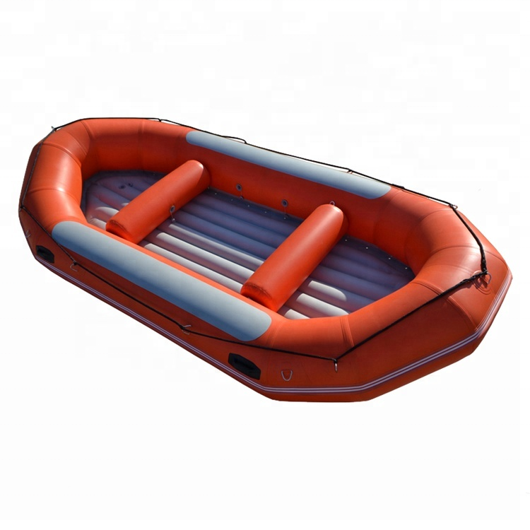 2 4 6 8 10 Person Inflatable Rafting Boats with Self-Bailing System rowing boat For Sale