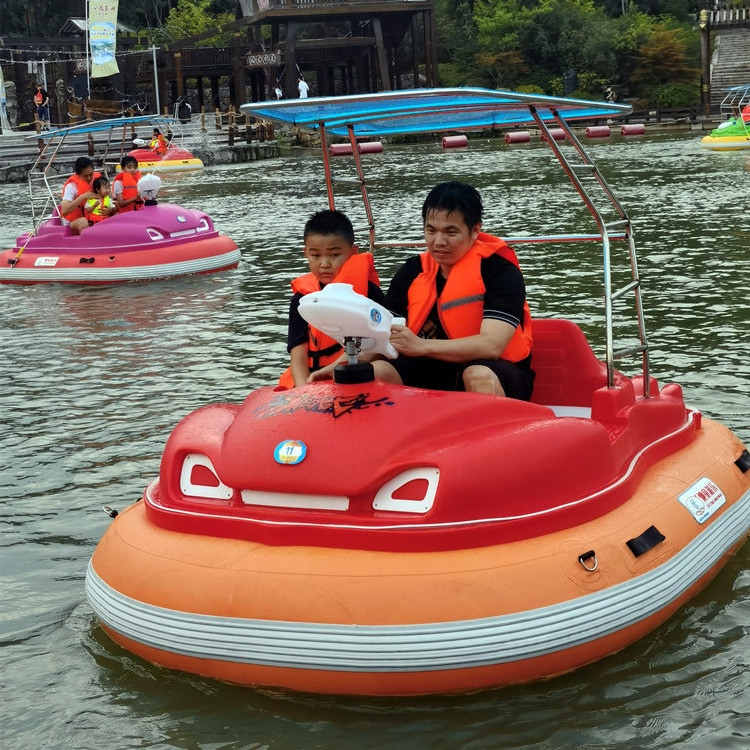 Big Size Motorized Adult And Kid Inflatable Electric Water Bumper Boat