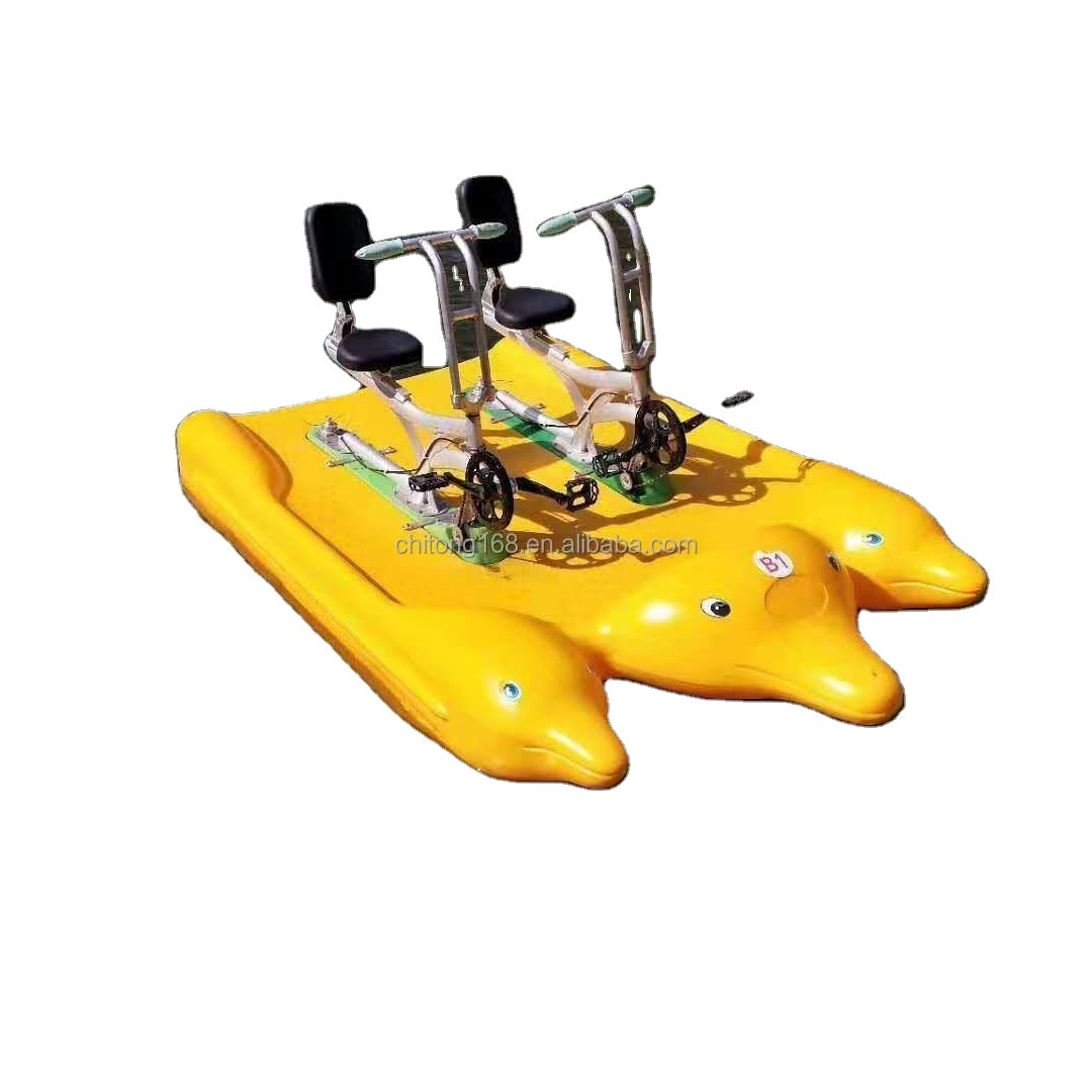 Direct manufacturer sea bicycles pedal bikes floating water bike for sale