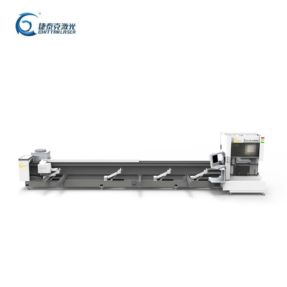 CTK-C12-LN-2K-QD 120mm Chuck 40mm tailing  Outstanding automatic Laser Cutting Machine factory