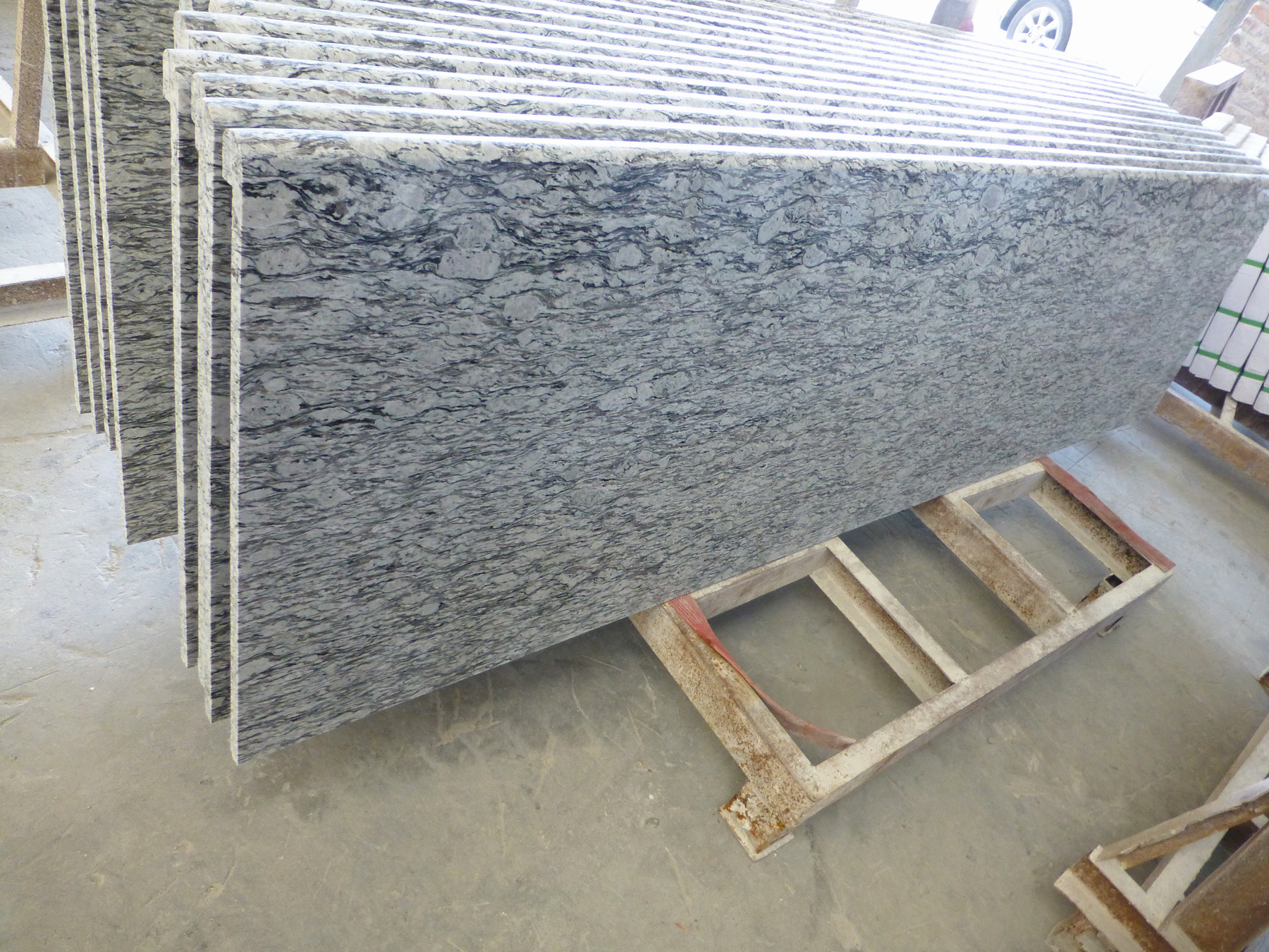 Top quality chinese granite granito cheap sea wave white granite