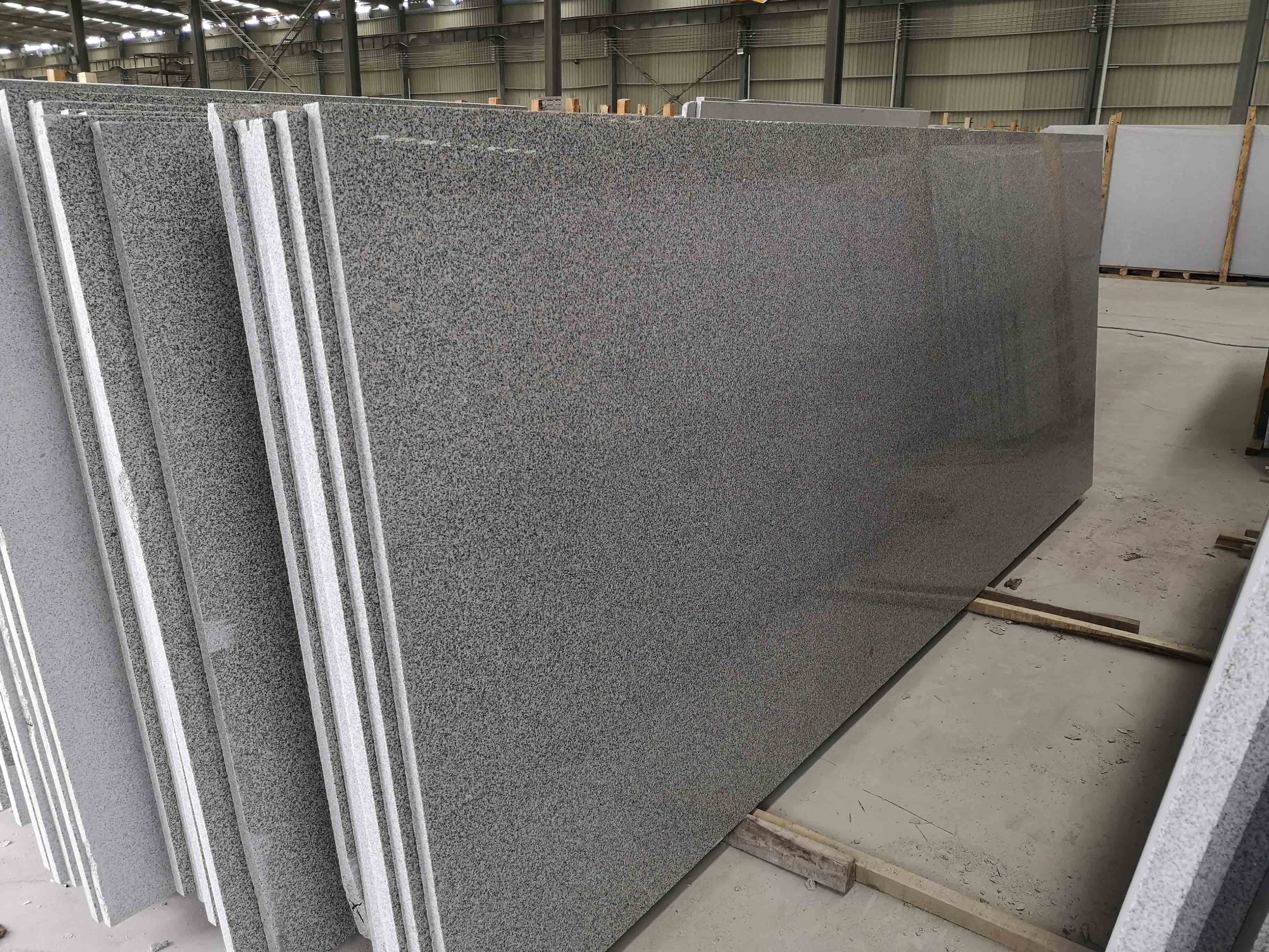 White Grey Natural Granite Stone For Tile Countertop Paving Curbstone Kerbstone  Basin Top