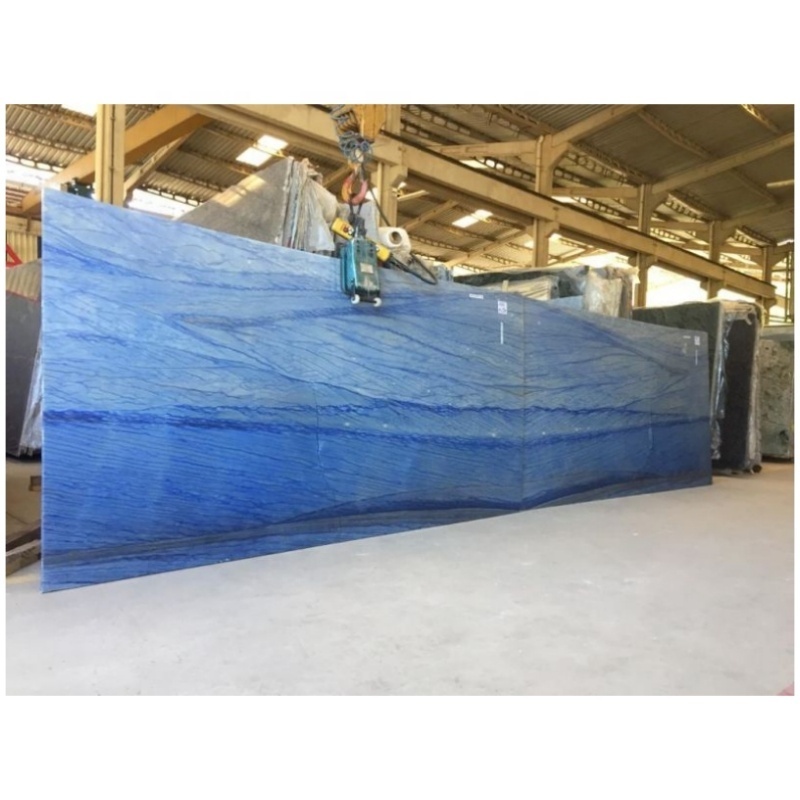 Luxury New Arrival Oem/odm Marmor Marmore Marble Stone Blue And Azul Macaubas Marble Thin Slabs For Wall