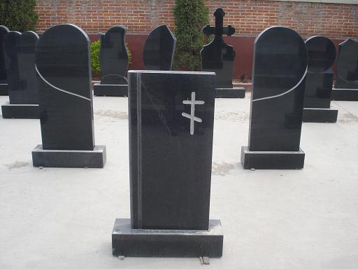 Wholesale Absolute Black Granite Basalt Natural Stone for Tombstone Gravestone Headstone Monument Designs Factory