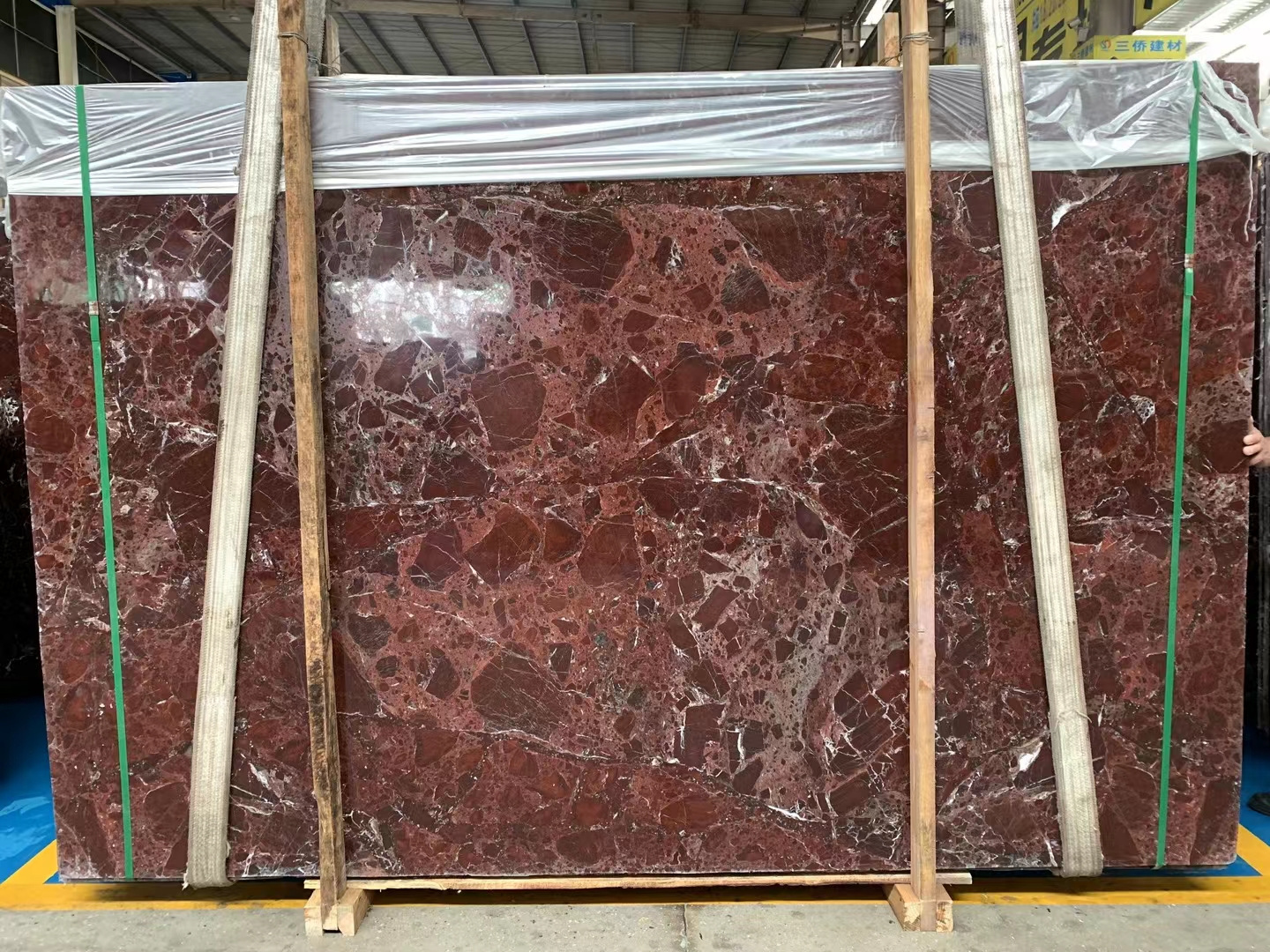 Wholesale Rosa Levanto Dark Red Marble for Bathroom Tiles Indoor Stone Wall Panel Kitchen Countertop Slab