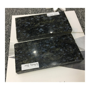 Blue  Butterfly Wholesale Prefabricated Pre Cut Natural Stone Granite Kitchen Island Countertops Beveled Edge Vanity Top