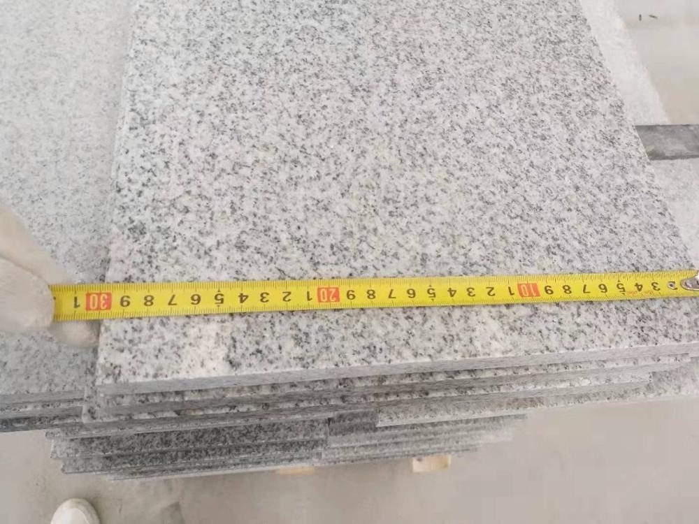 White Grey Natural Granite Stone For Tile Countertop Paving Curbstone Kerbstone  Basin Top