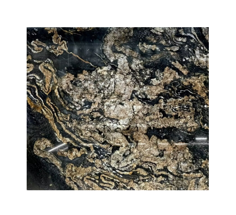 High Quantity Luxury Titanium Gold Marble for Dining Coffee Table Wall Panel Top Floor Tile Slab