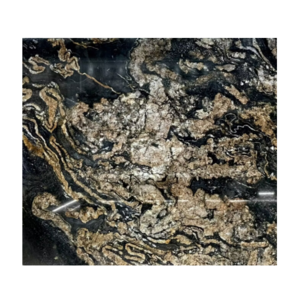 High Quantity Luxury Titanium Gold Marble for Dining Coffee Table Wall Panel Top Floor Tile Slab