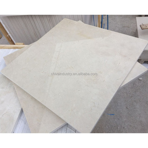 Spain Yellow Crema Marfil Marble Slabs Natural Stone Tiles For Interior Floor Wall