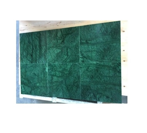 China Dark Verde Guatemala Green Marble Slabs for Construction Feature Sink Floor Wall Cladding