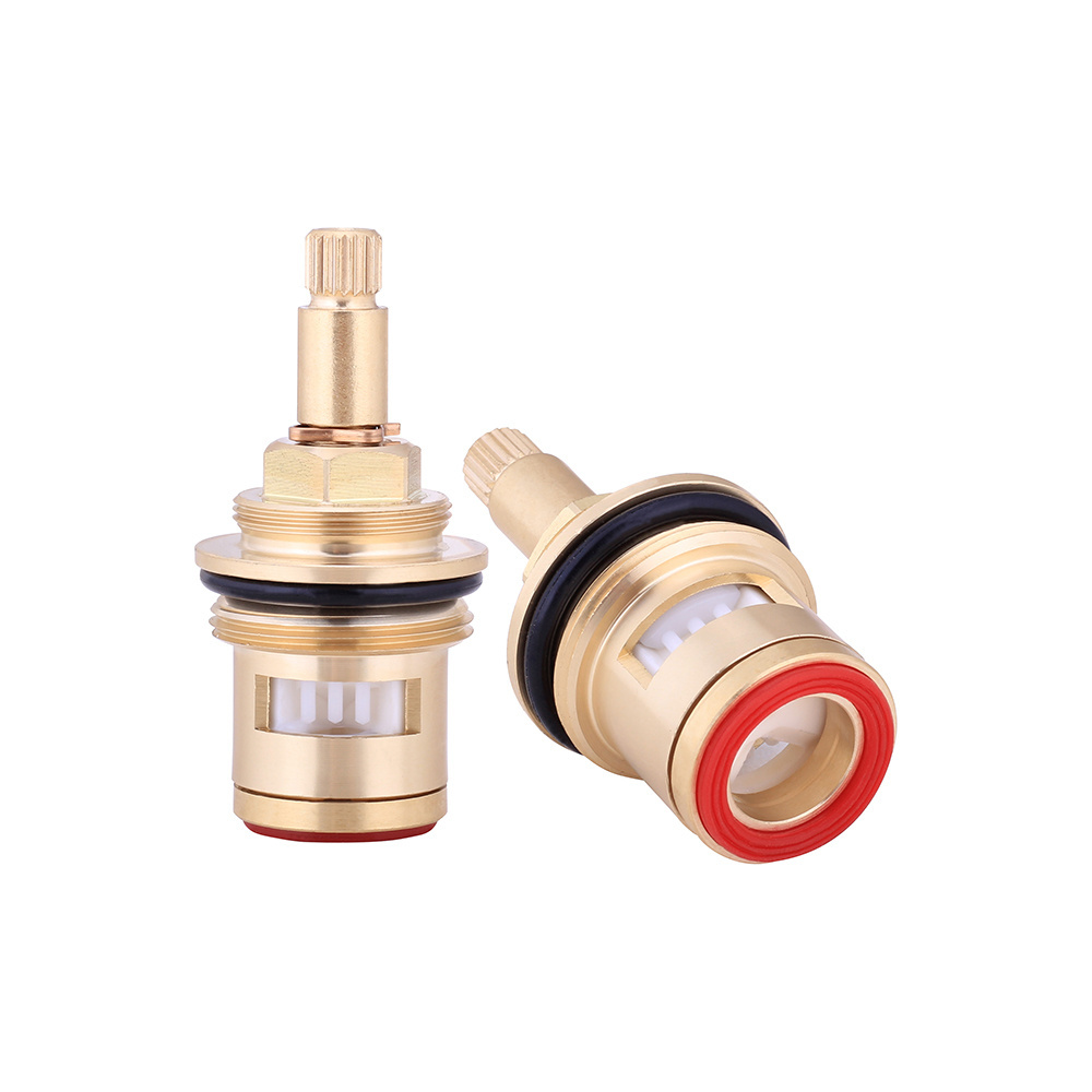 High Feet Shower Mixer Tap Brass Disk Cartridge