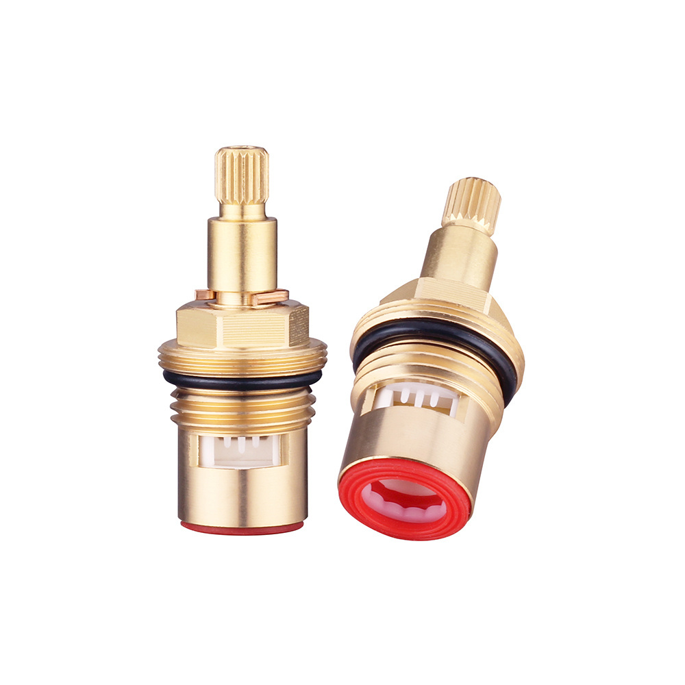 High Feet Shower Mixer Tap Brass Disk Cartridge