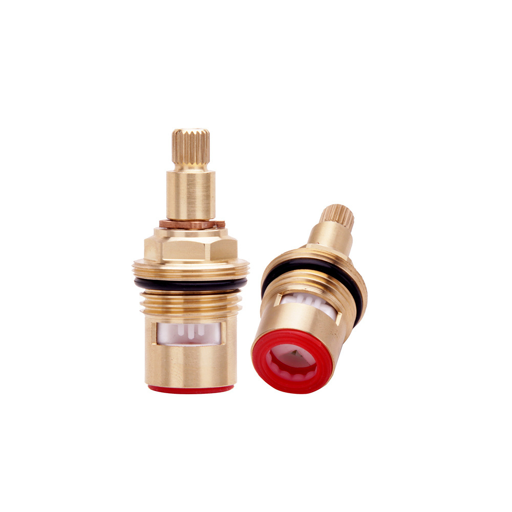 High Feet Shower Mixer Tap Brass Disk Cartridge