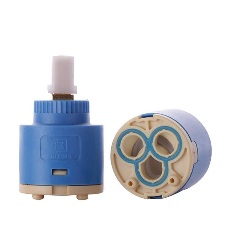 35mm Faucet Ceramic Cartridge without Distributor(Clockwise Operation)