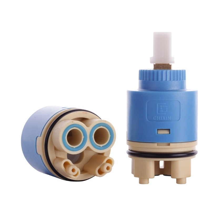 35mm plastic faucet ceramic cartridge with distributor