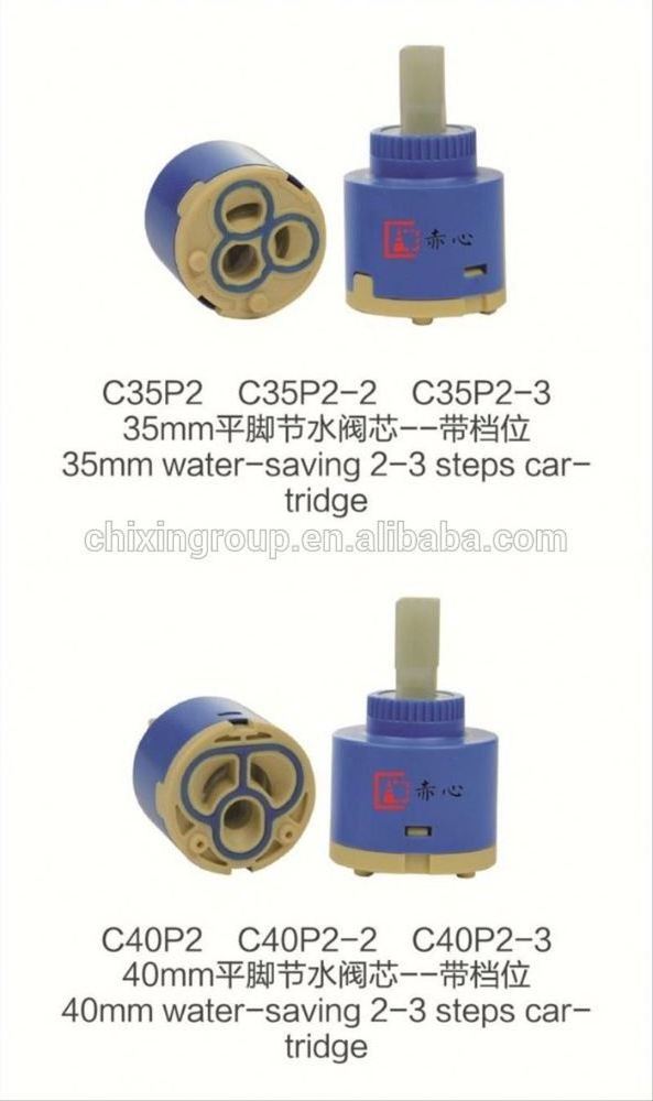 water-saving KTW 40mm ceramic disc cartridge for faucet