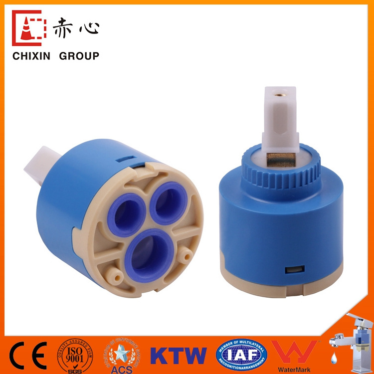 35mm faucet ceramic mixer cartridge with reverse direction