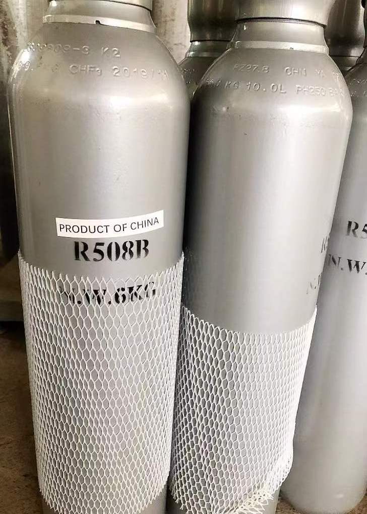 R508B refrigerant gas purity 99.9% R508B low temperature refrigerant colorless 5L 10L