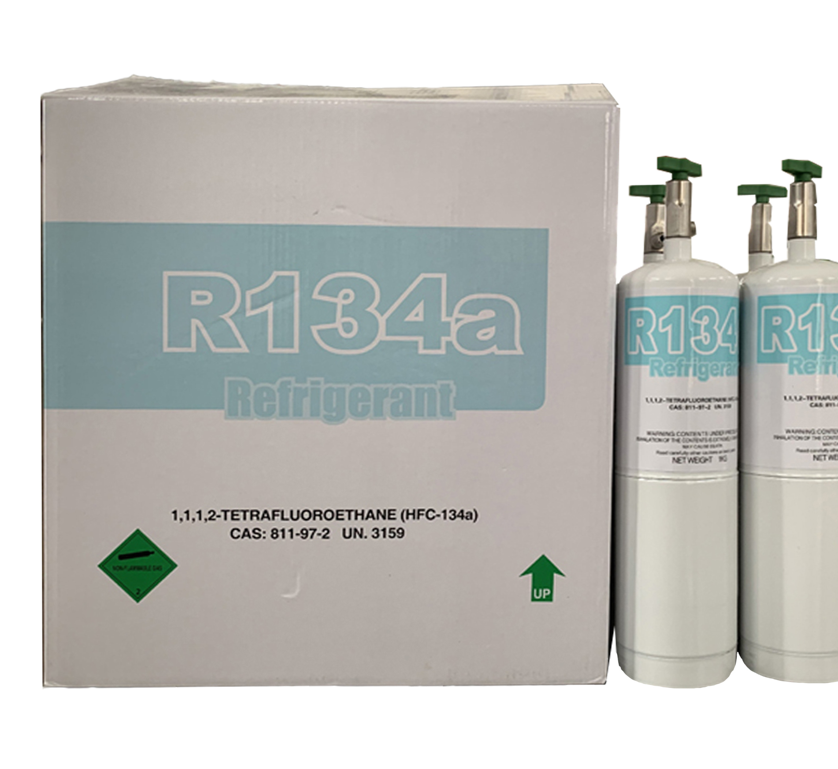 favorable price small can refrigerant gas r134a high purity 99.8% for sale factory product 1kg 404a