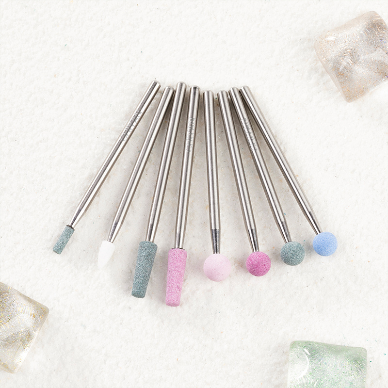 Pedicure Cuticle Clean Pumice Corundum Stone Bit Nail Drill Bit