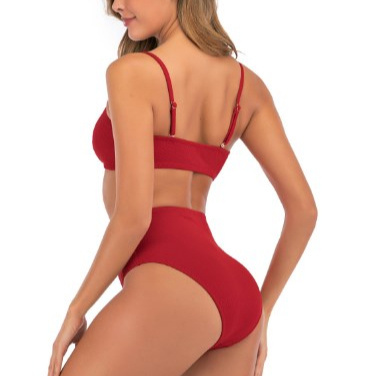 Wholesale Price Bikini Nylon Spandex High Elasticity Swimwear  Swimsuit