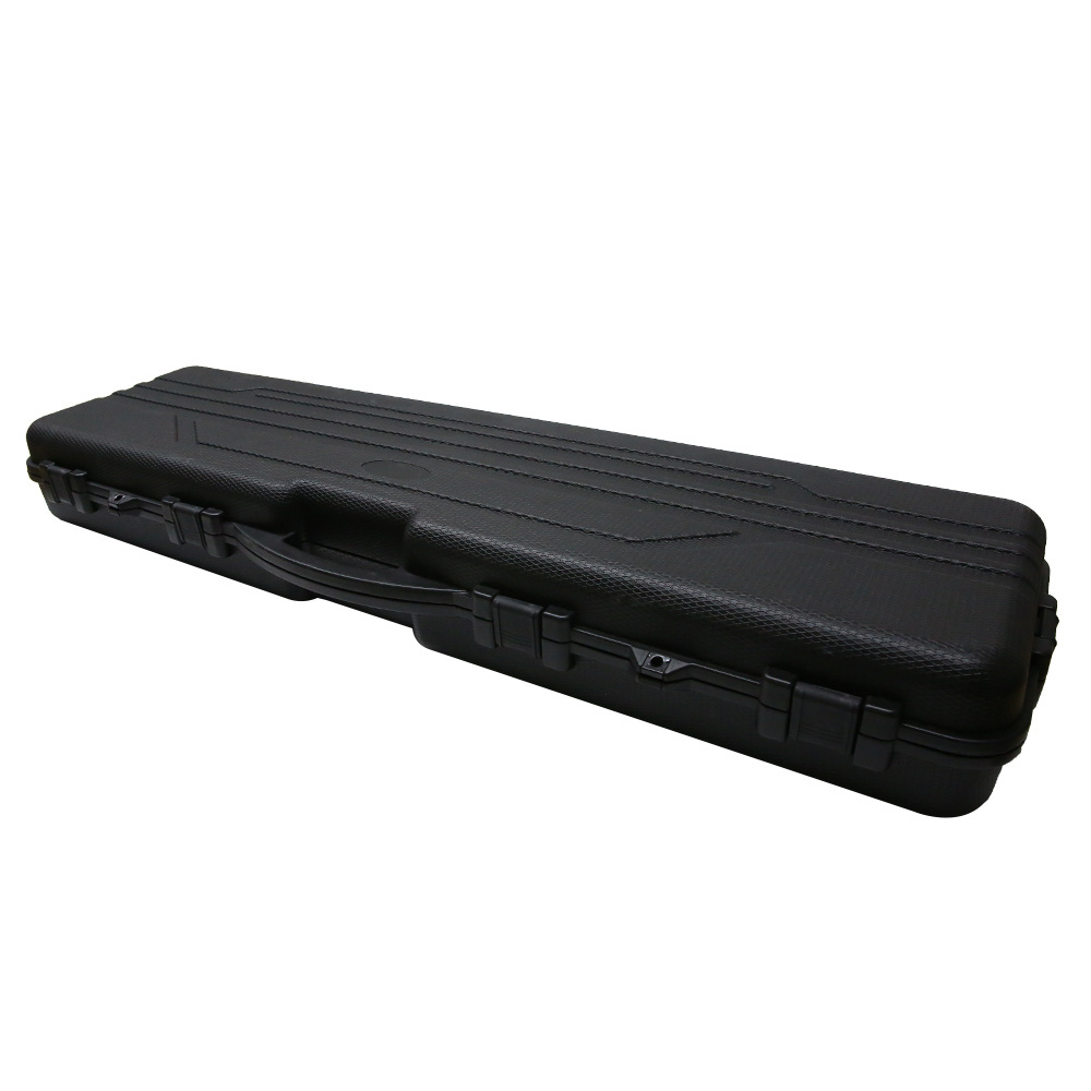 plastic gun hard case box wholesale gun case with TSA lock positions hole light-weight boxs case for guns