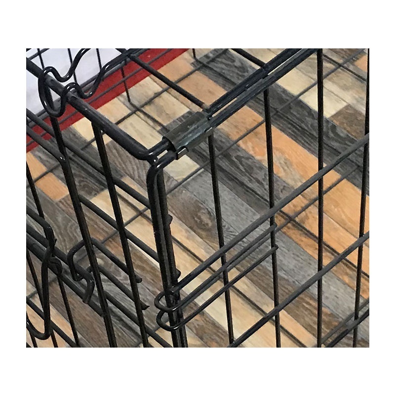 Cage 1 Door Pieces Folding Crate 42 Inch Steel Design Golden Retriever Large Metal Pet Cages Stainless Dog Cages On Sale