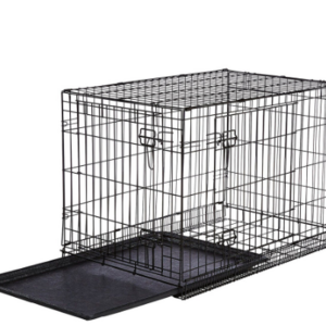 Cage 1 Door Pieces Folding Crate 42 Inch Steel Design Golden Retriever Large Metal Pet Cages Stainless Dog Cages On Sale