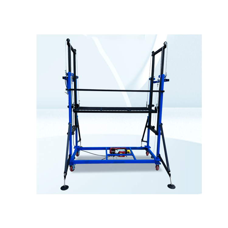 6m 8m 10m 12m Electric Scaffolding Crawler Tracked Scissor Lift with Chain Weel Weel Big Diameter Accept OEM/ODM