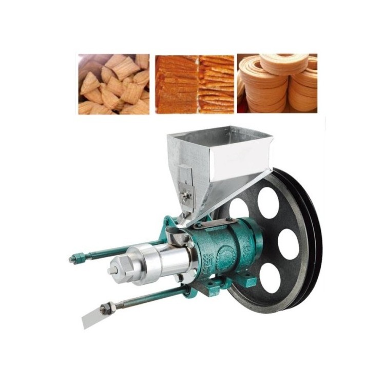 extrusion corn puffs/pop snack twin screw-extruder for human food production line machine