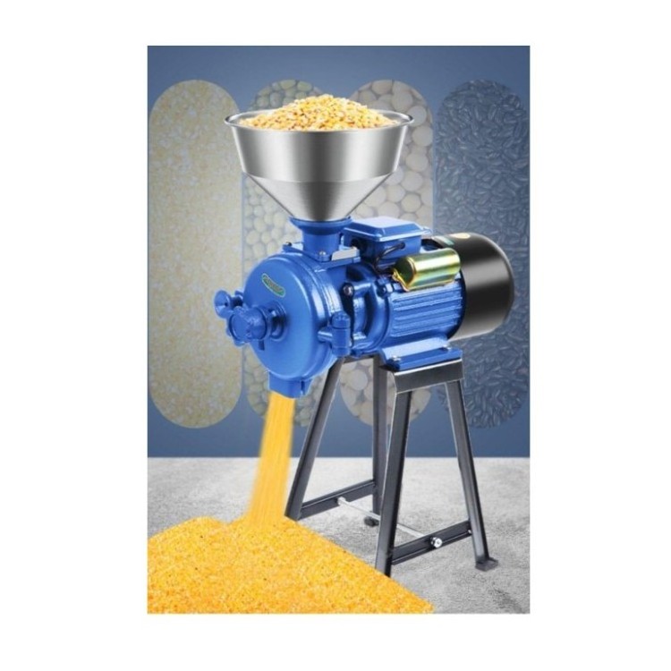 Corn flour pulverizer superfine grinding machine grinder dry and wet grain crusher Mill machine for wet and dry rice grinder