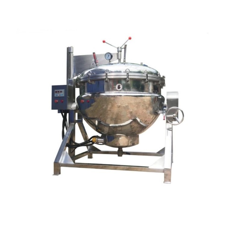 stainless steel large commercial pressure cooker for steam boilers