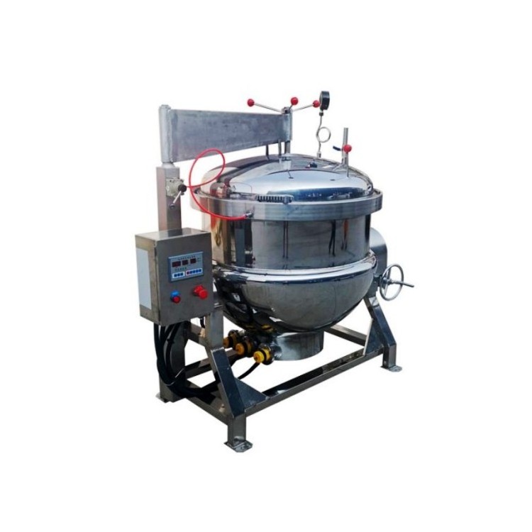 stainless steel large commercial pressure cooker for steam boilers