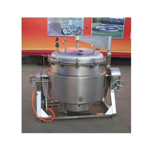 stainless steel large commercial pressure cooker for steam boilers