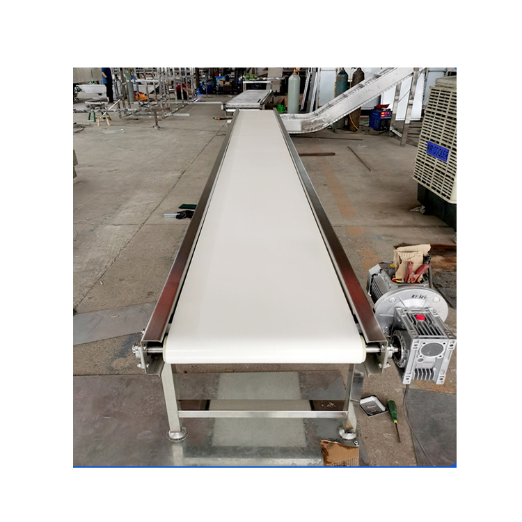 Manufacturer supply stainless steel conveying belt/belt conveyor 2 m, belt conveyor food industry price