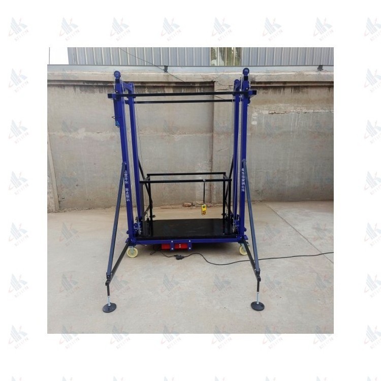 Top sale high quality welcomed 10 m electric wall construction scaffolding platform