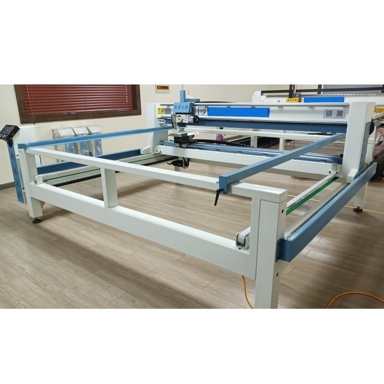 single needle sewing frame type long arm quilted machine quilt tape edge sewing machine cnc quilting machine