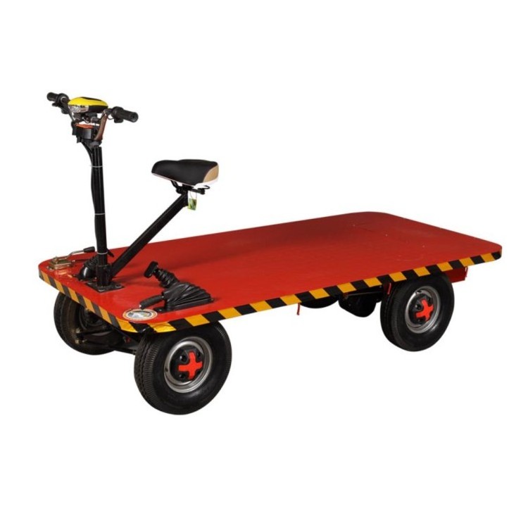 Small heavy duty front cargo tricycle Electric garden flatbed trolley cart